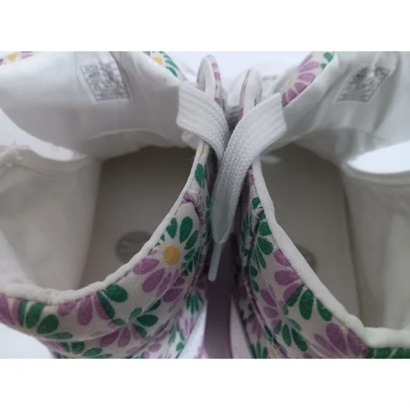 Rocket Dog Jazzin High Top Sneakers Women's 8.5 Pastel Floral Canvas Shoes Daisy - Picture 15 of 16